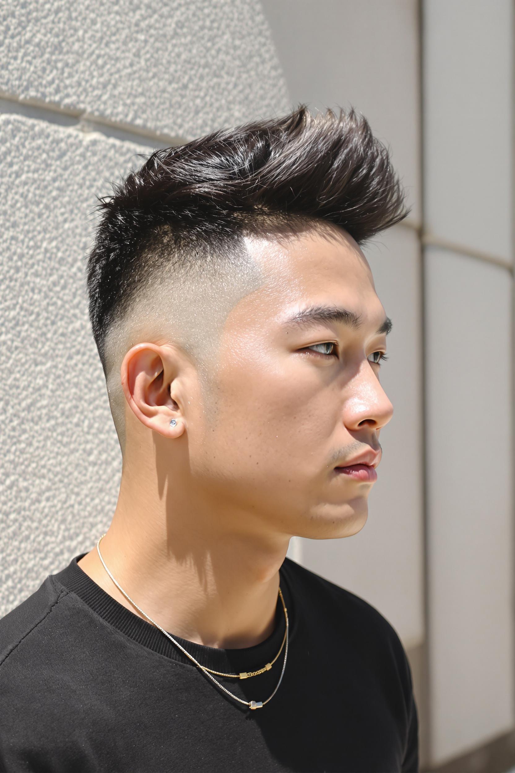 Bold High Fade Style