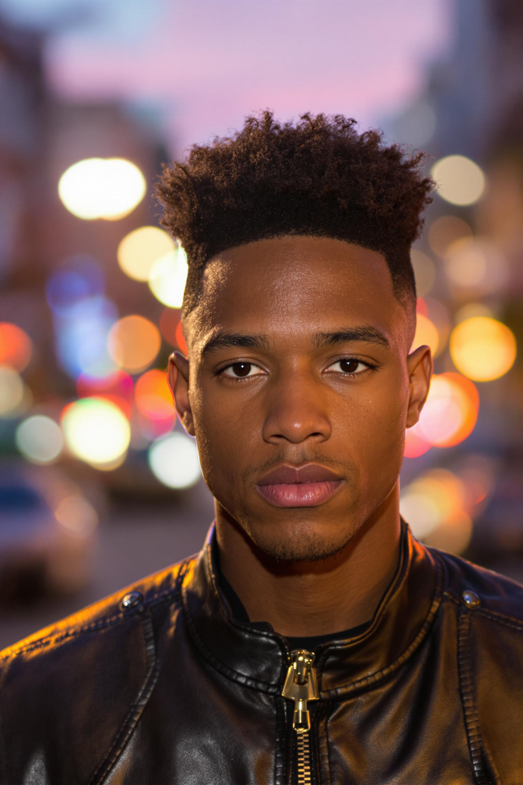 bold high top fade