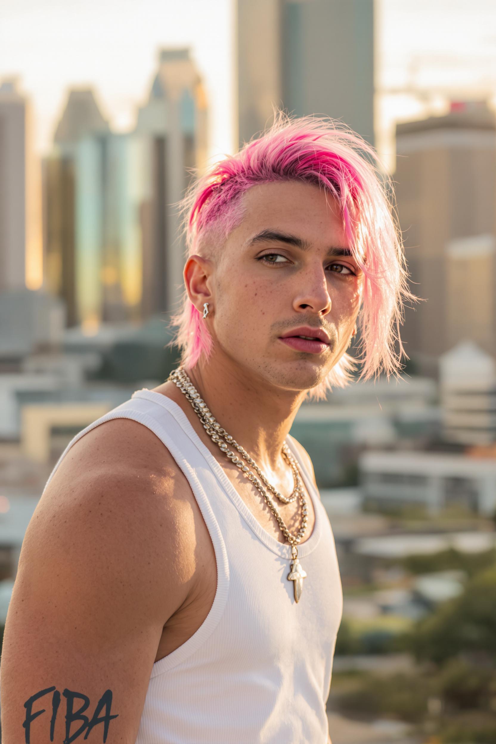 Bold Pink Hair Vibes