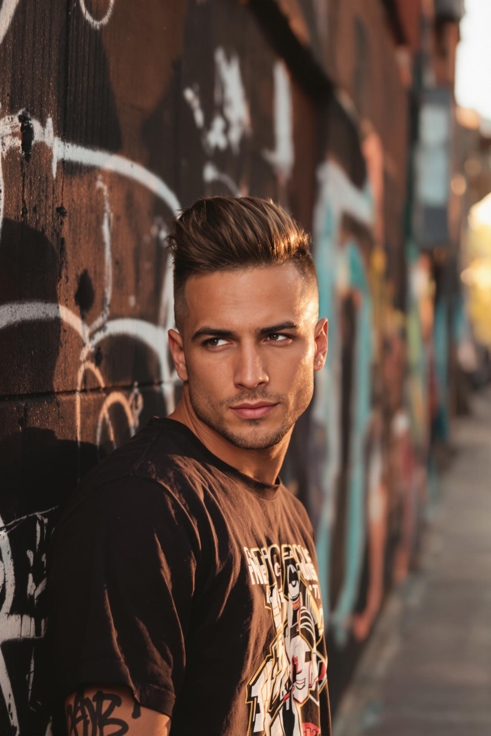 Bold Pompadour Modern Vibes