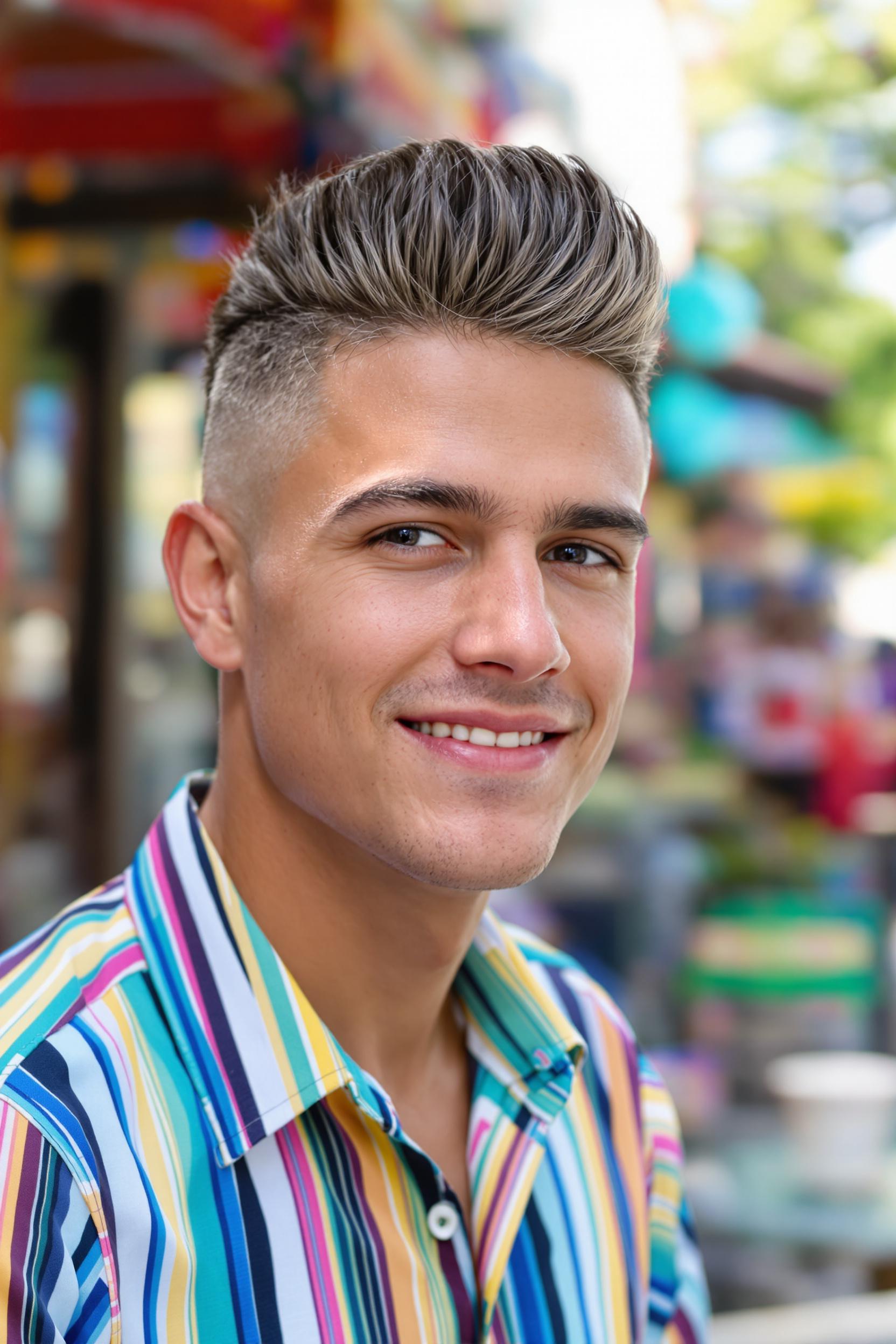 Bold Quiff Modern Vibe