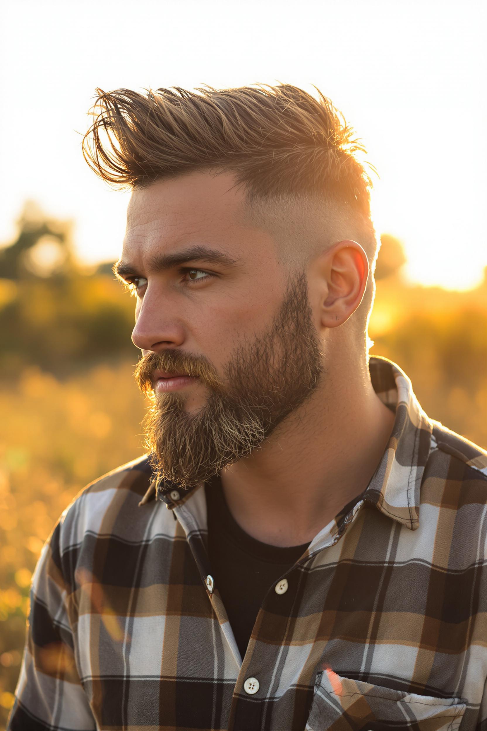 Bold Textured Spiky Style