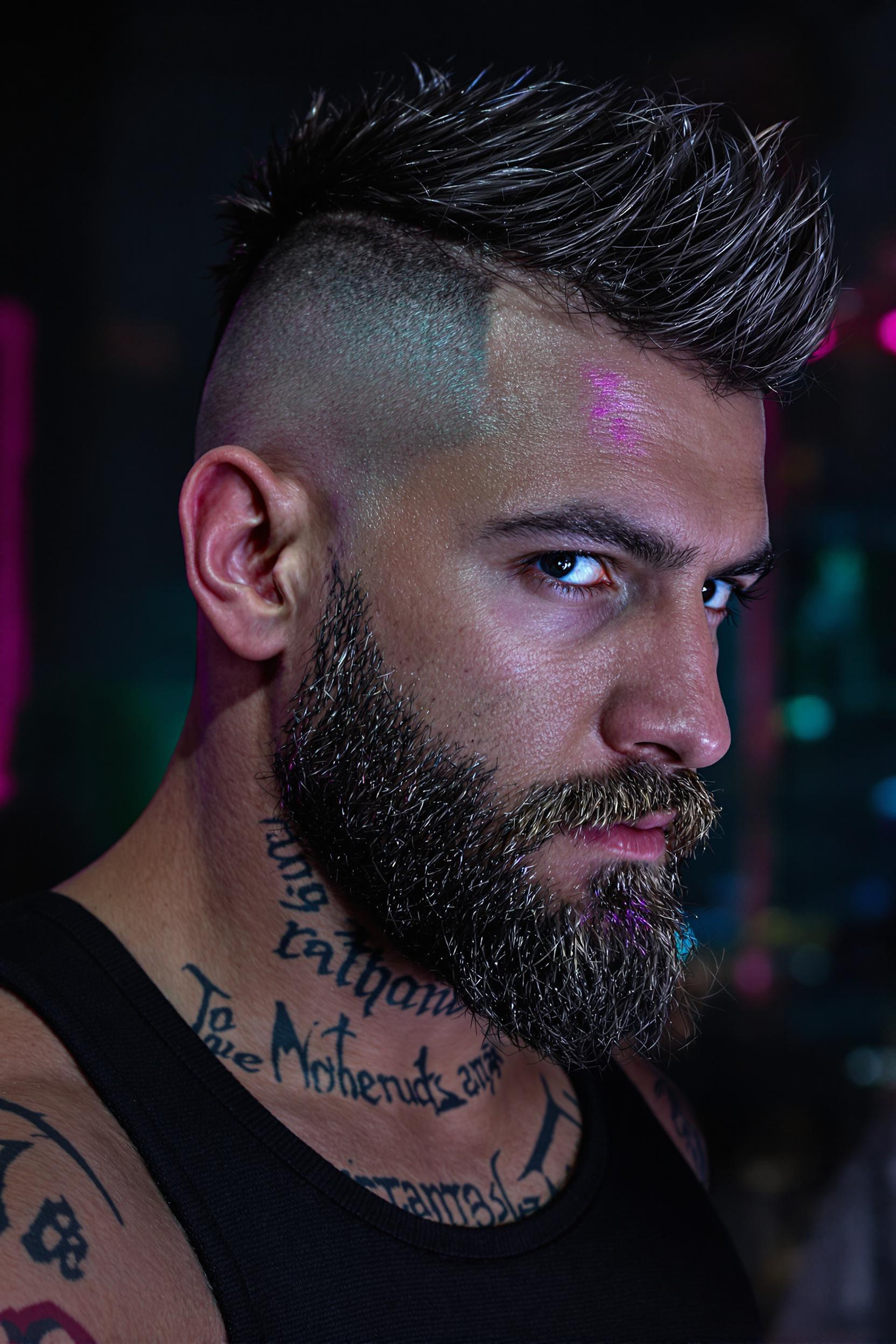 Edgy Skin Fade Style
