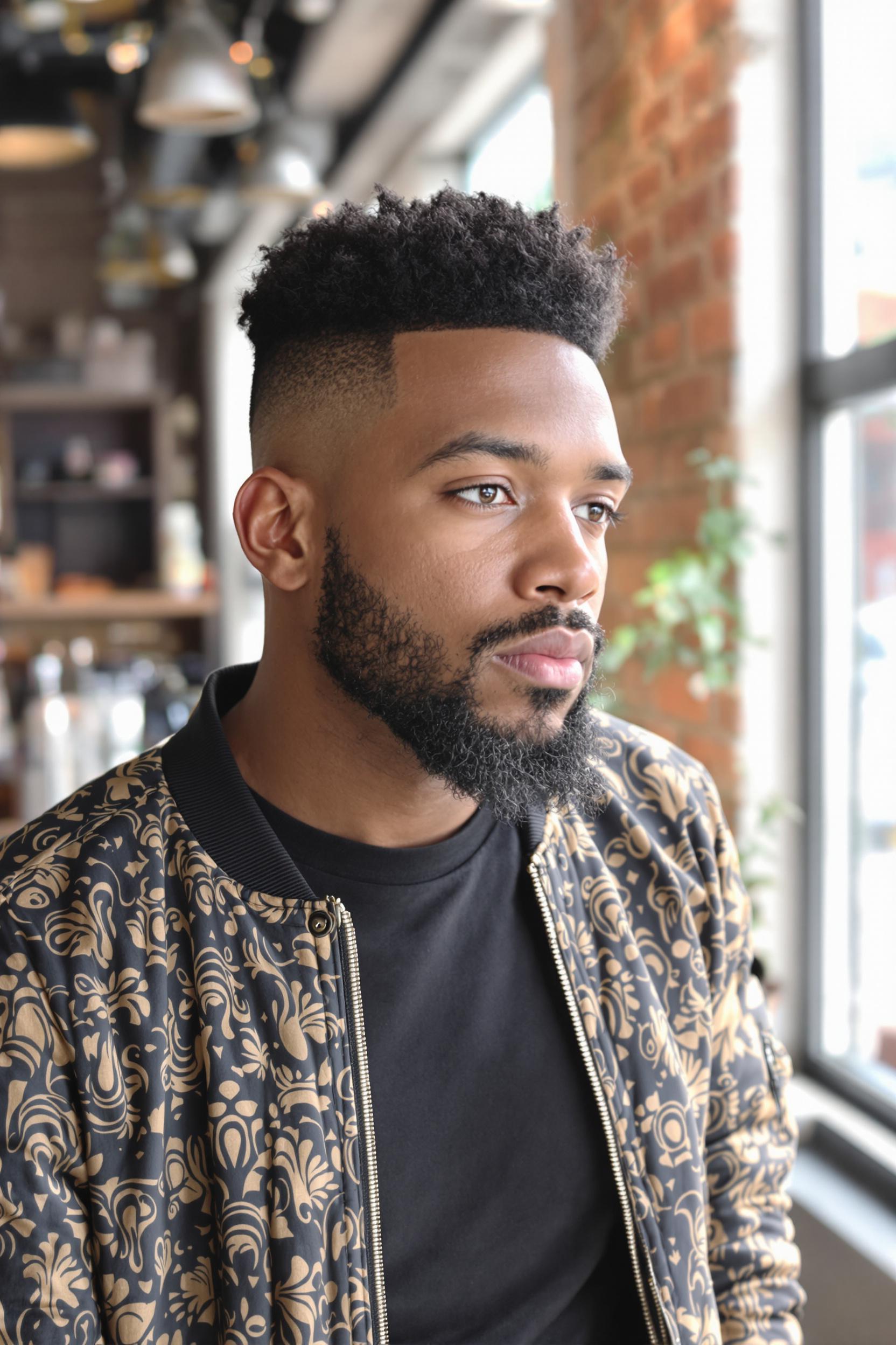 Fresh Fade Textured Style