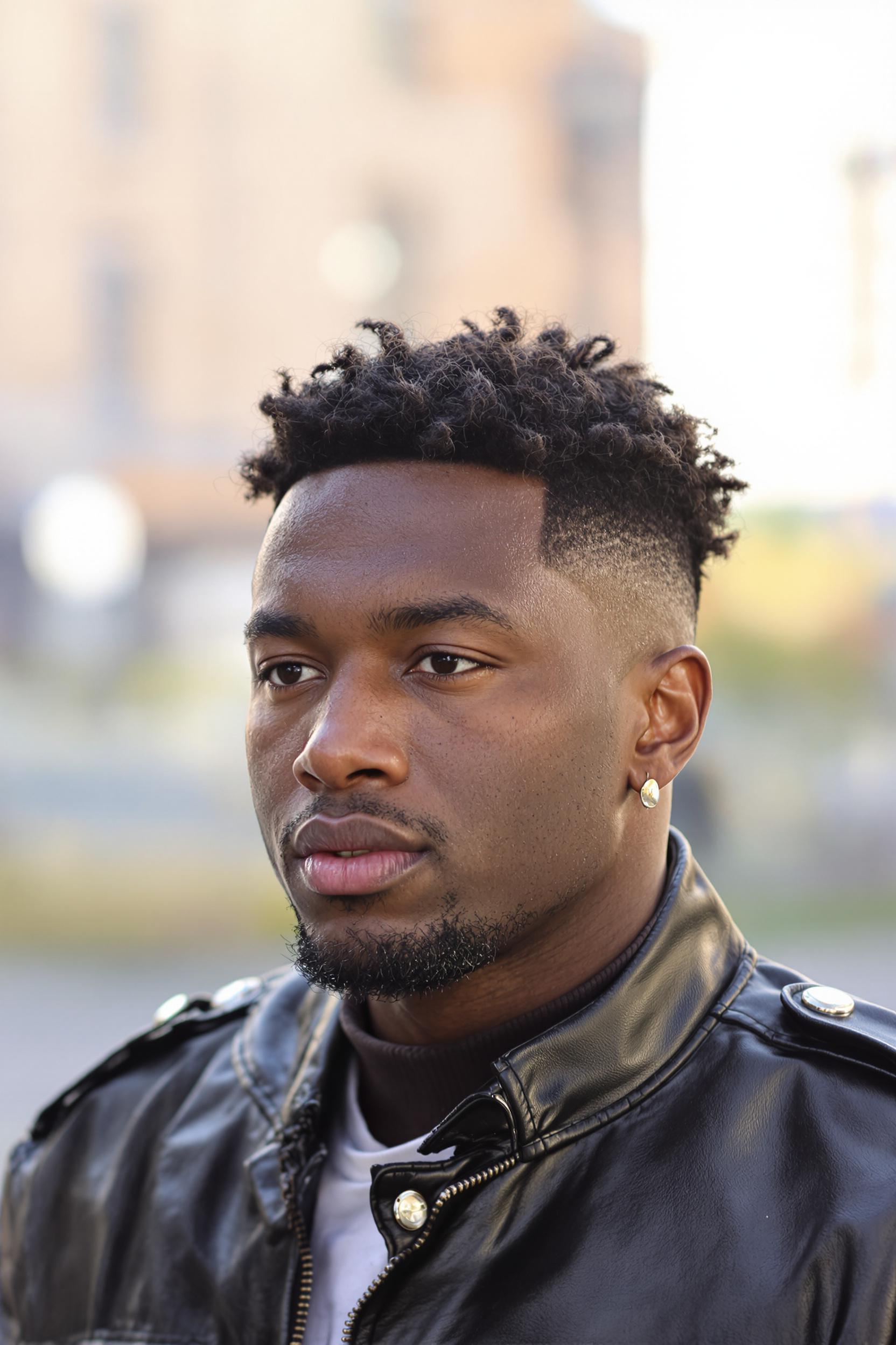 Fresh Textured Fade Style