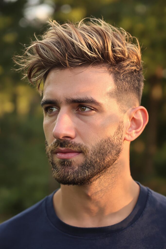 modern textured waves style