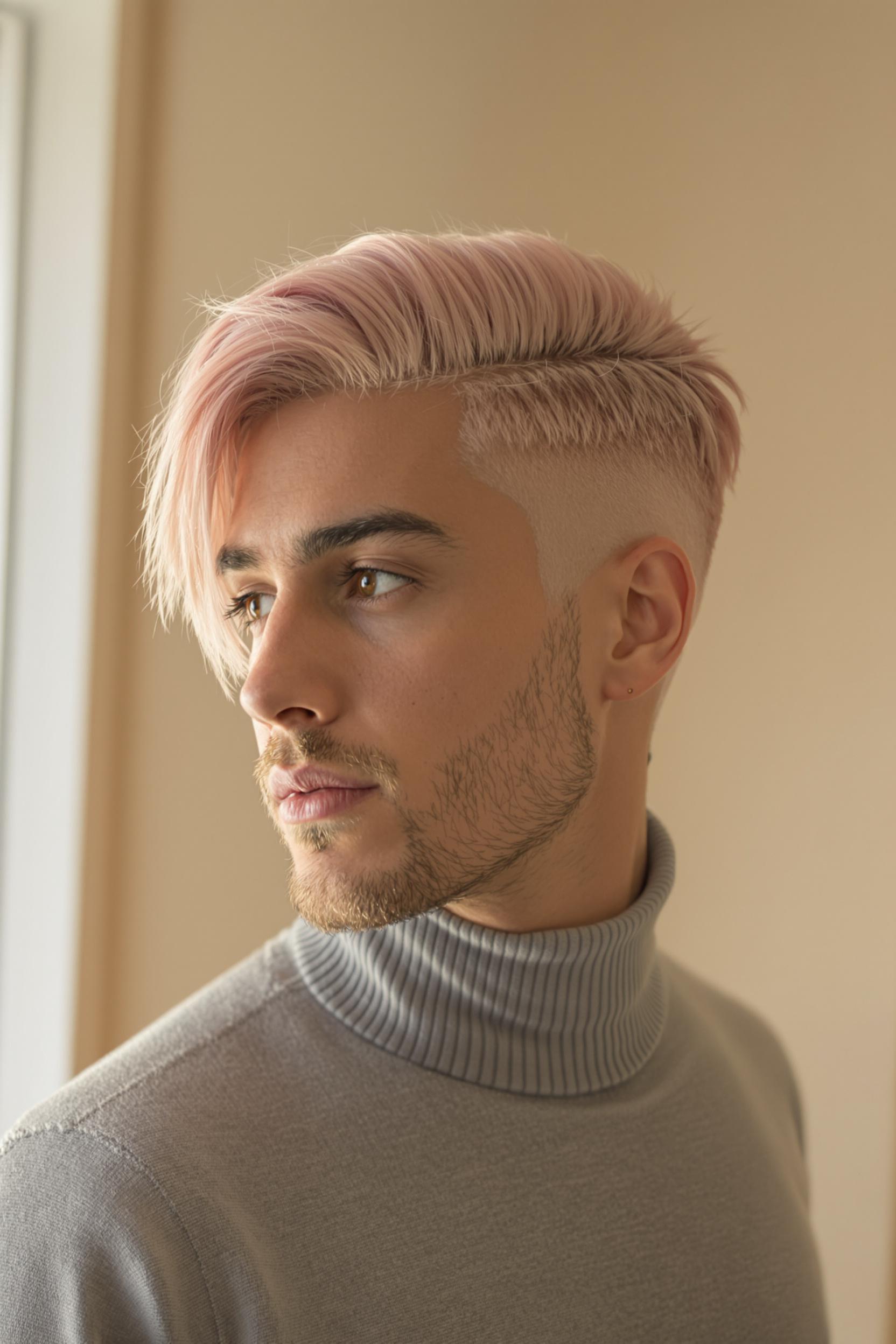 Pastel Pink Hair Vibes