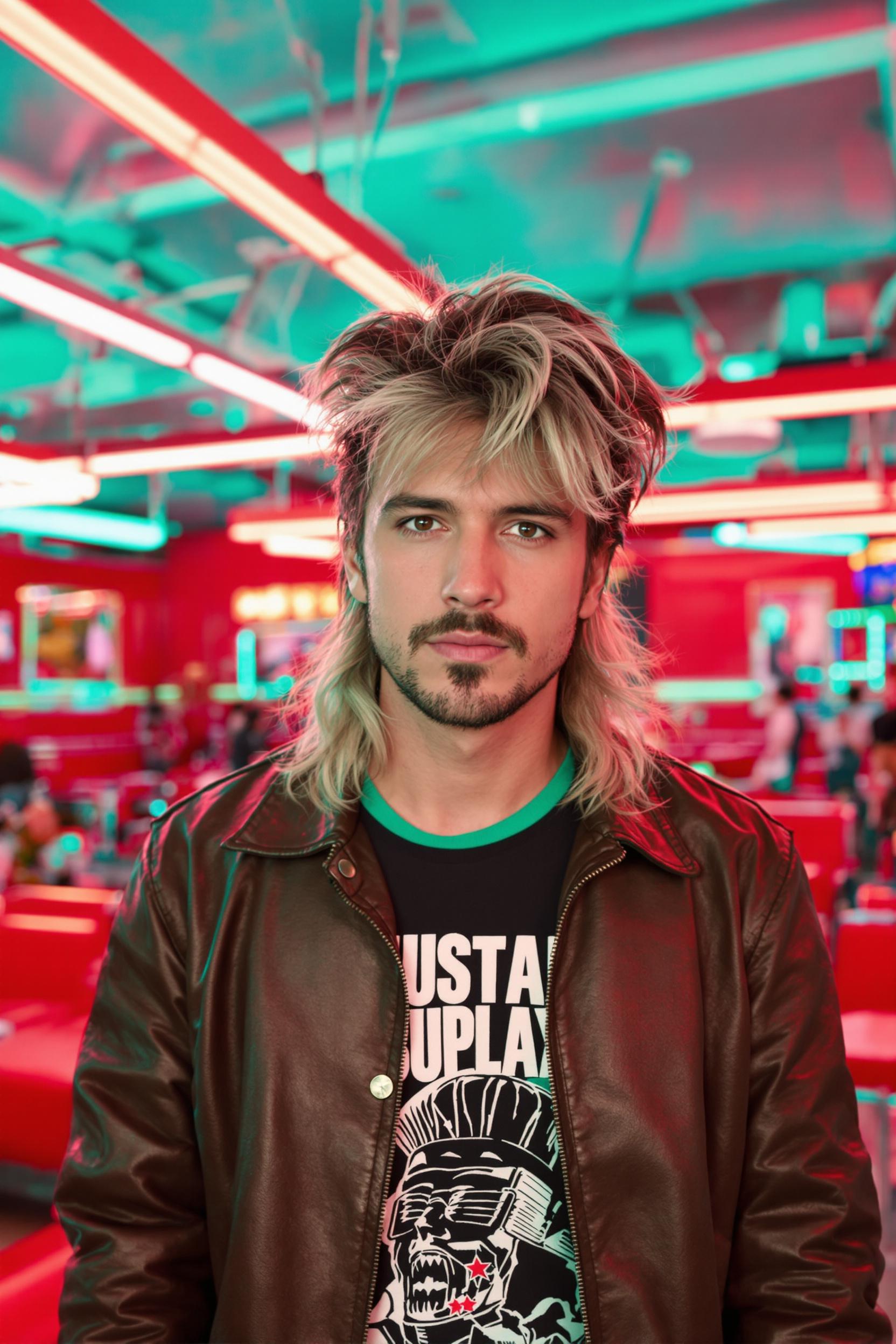 Rockstar Inspired Mullet Style