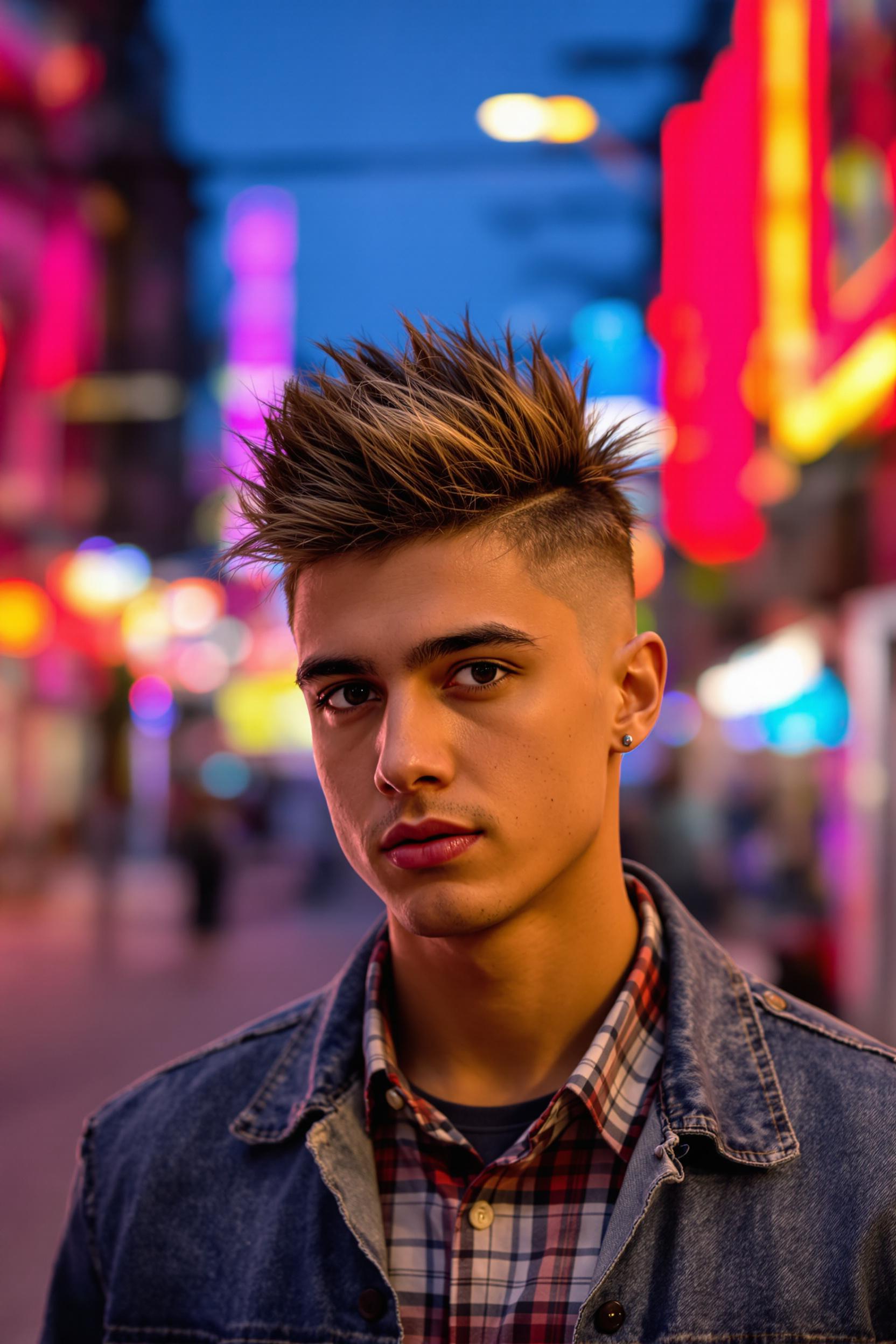 Sharp Fade Bold Style