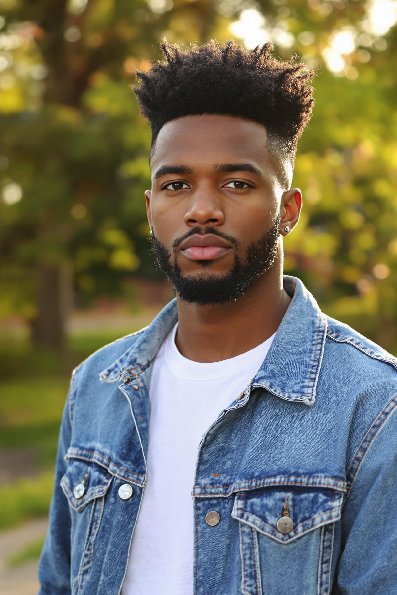 Sharp High-Top Curls