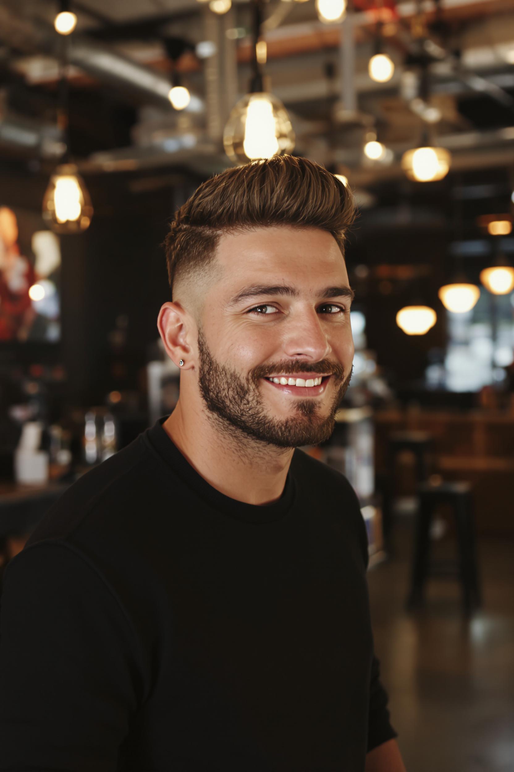 Sharp Modern Haircut Style