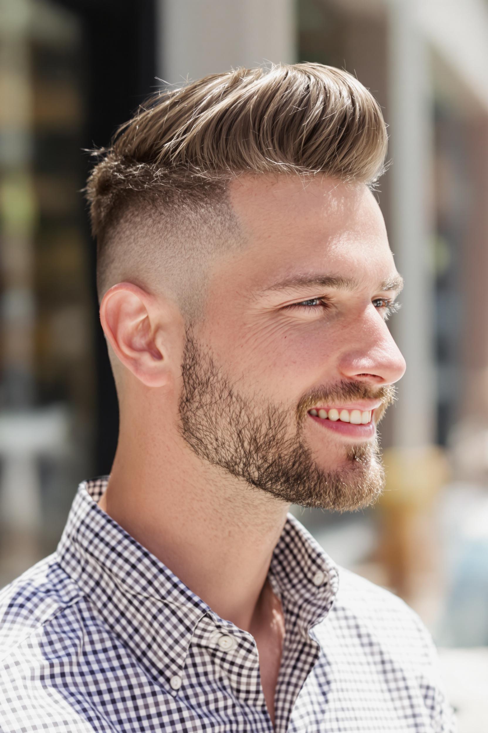 Sharp Modern Haircut Style