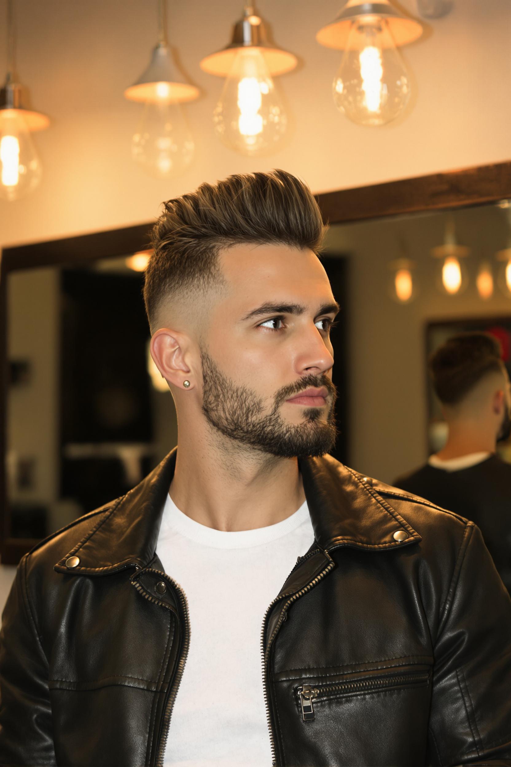sharp undercut style