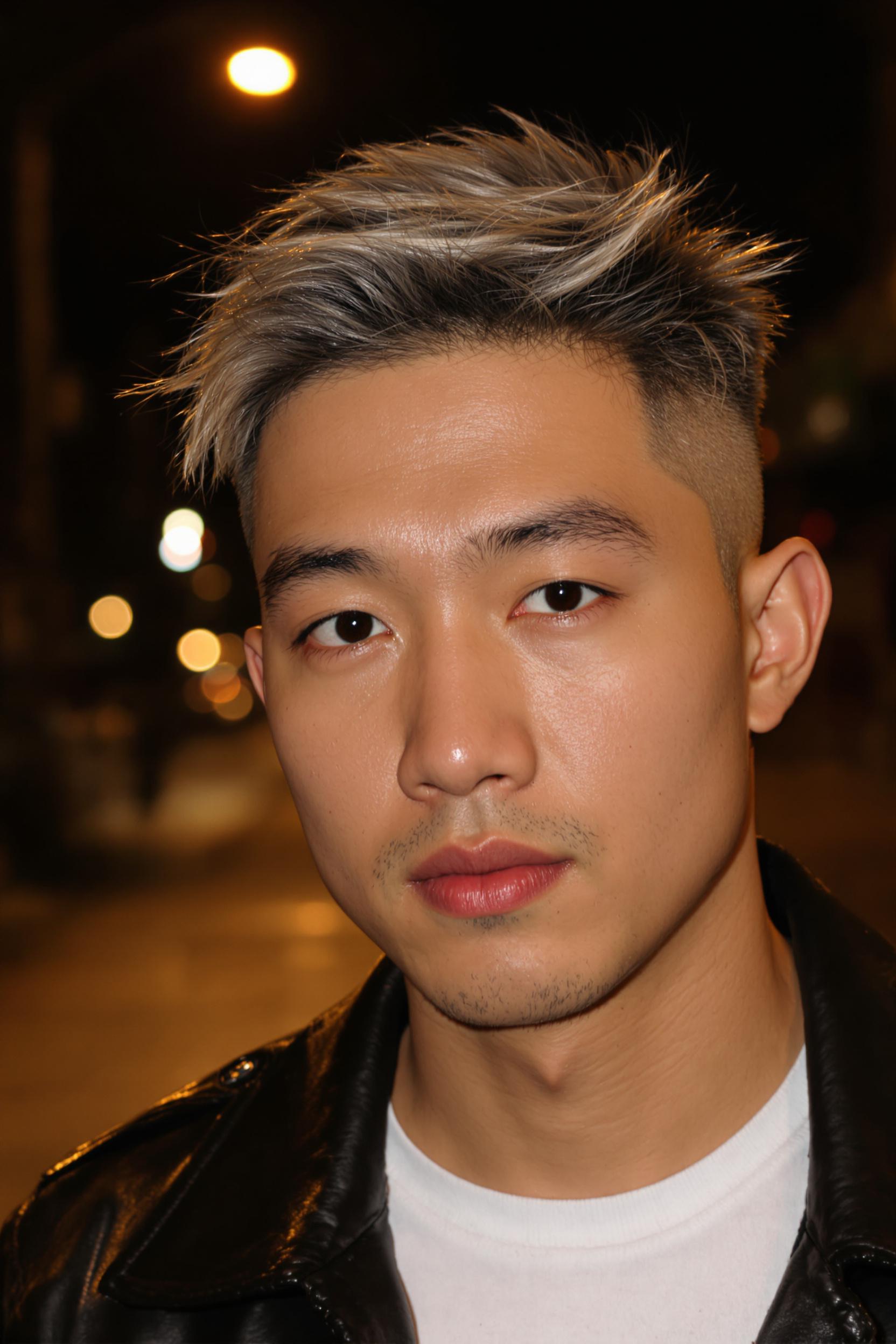 Silver Strands Modern Undercut