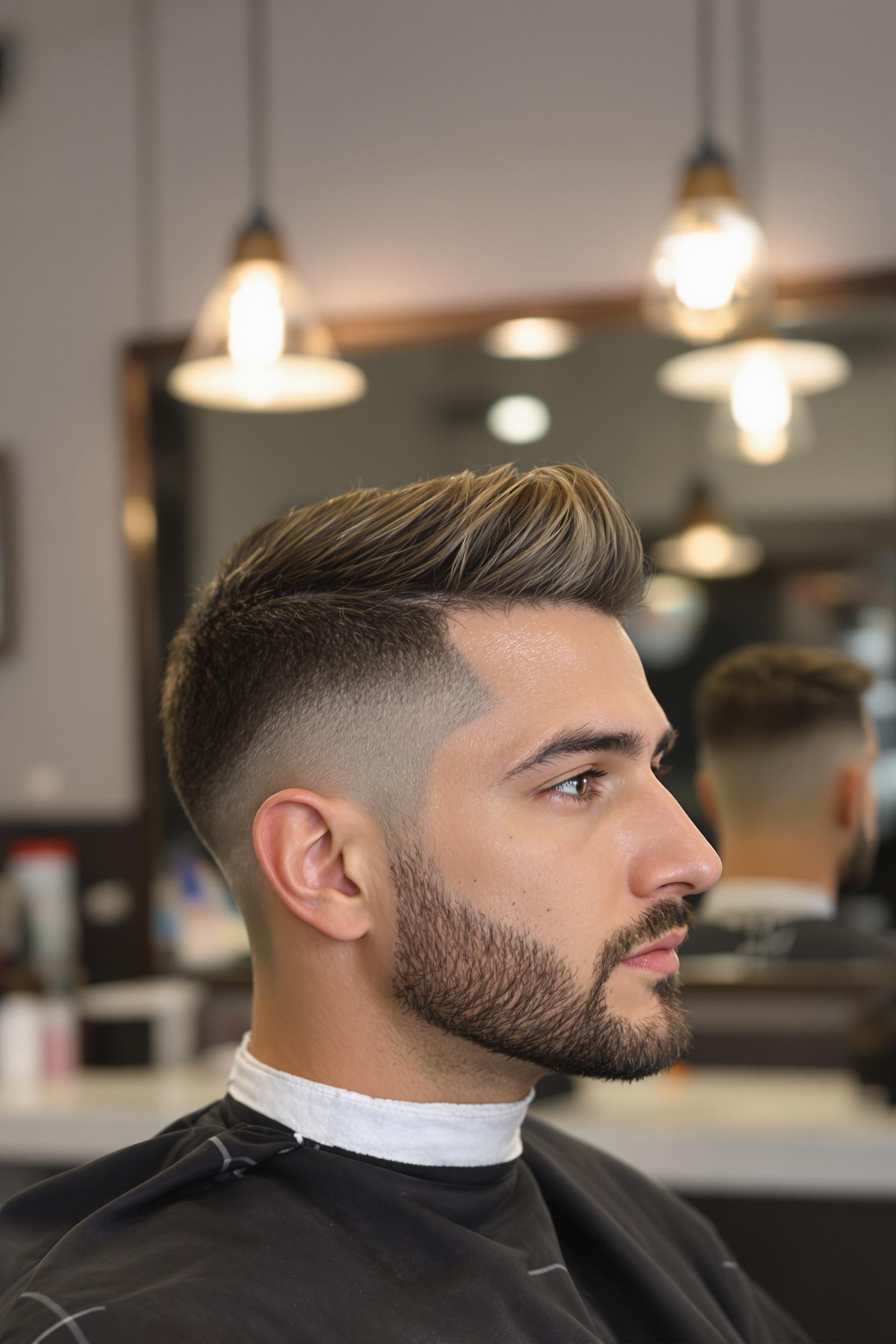 Sleek Fade and Quiff
