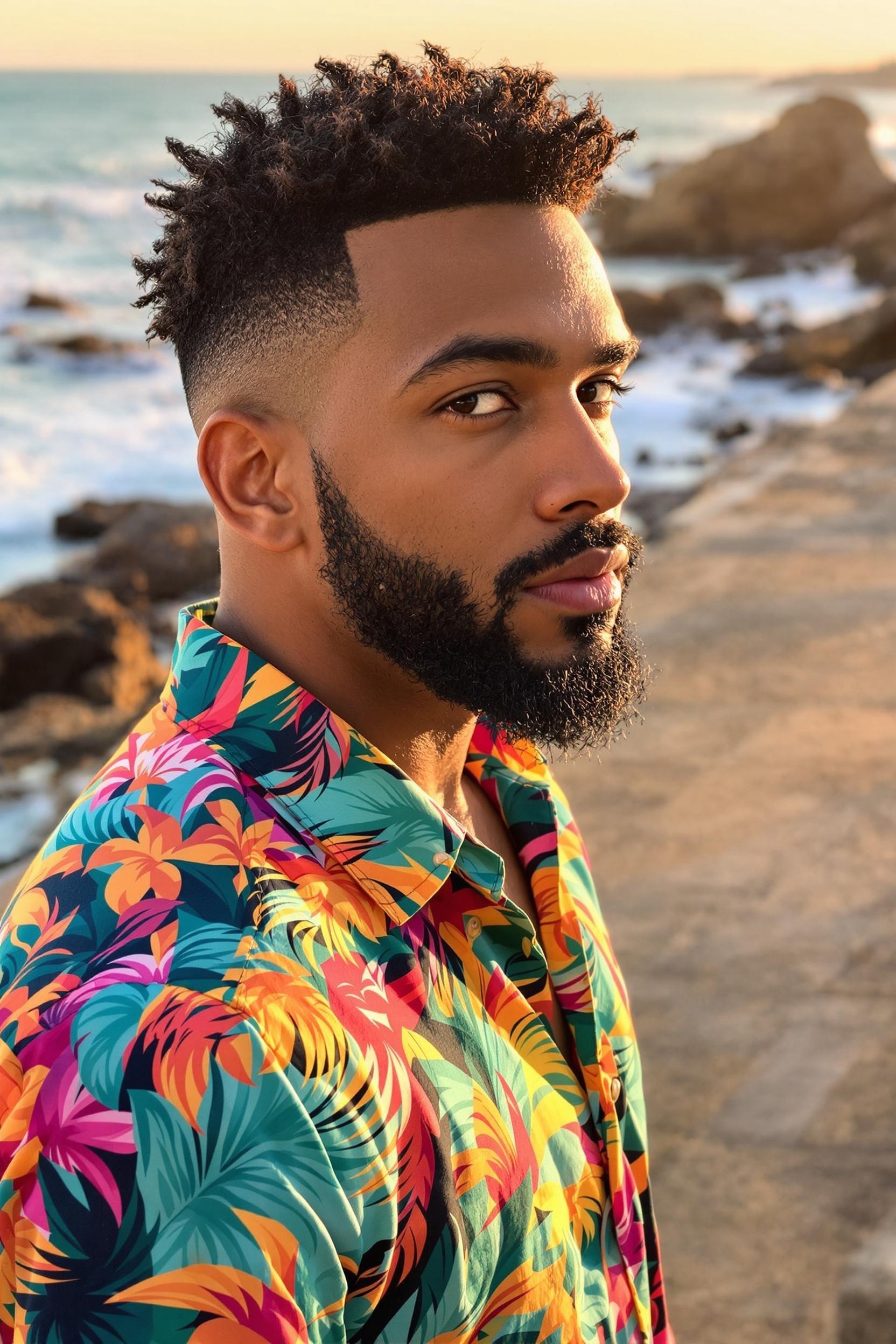 Textured High Top Fade