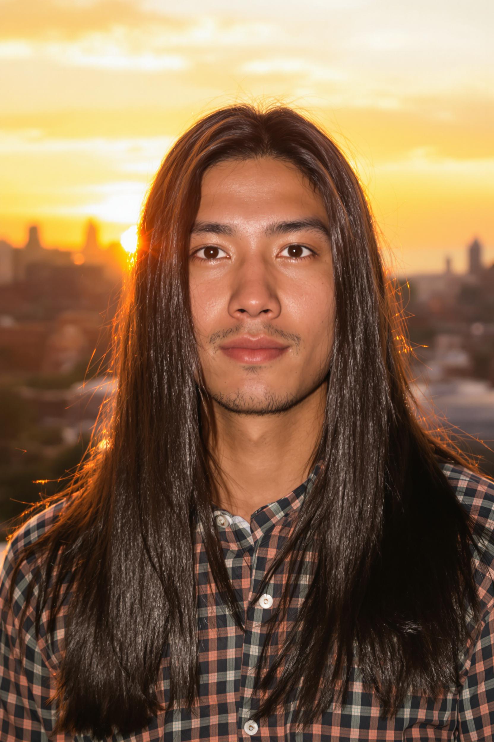 Timeless Flowing Hair