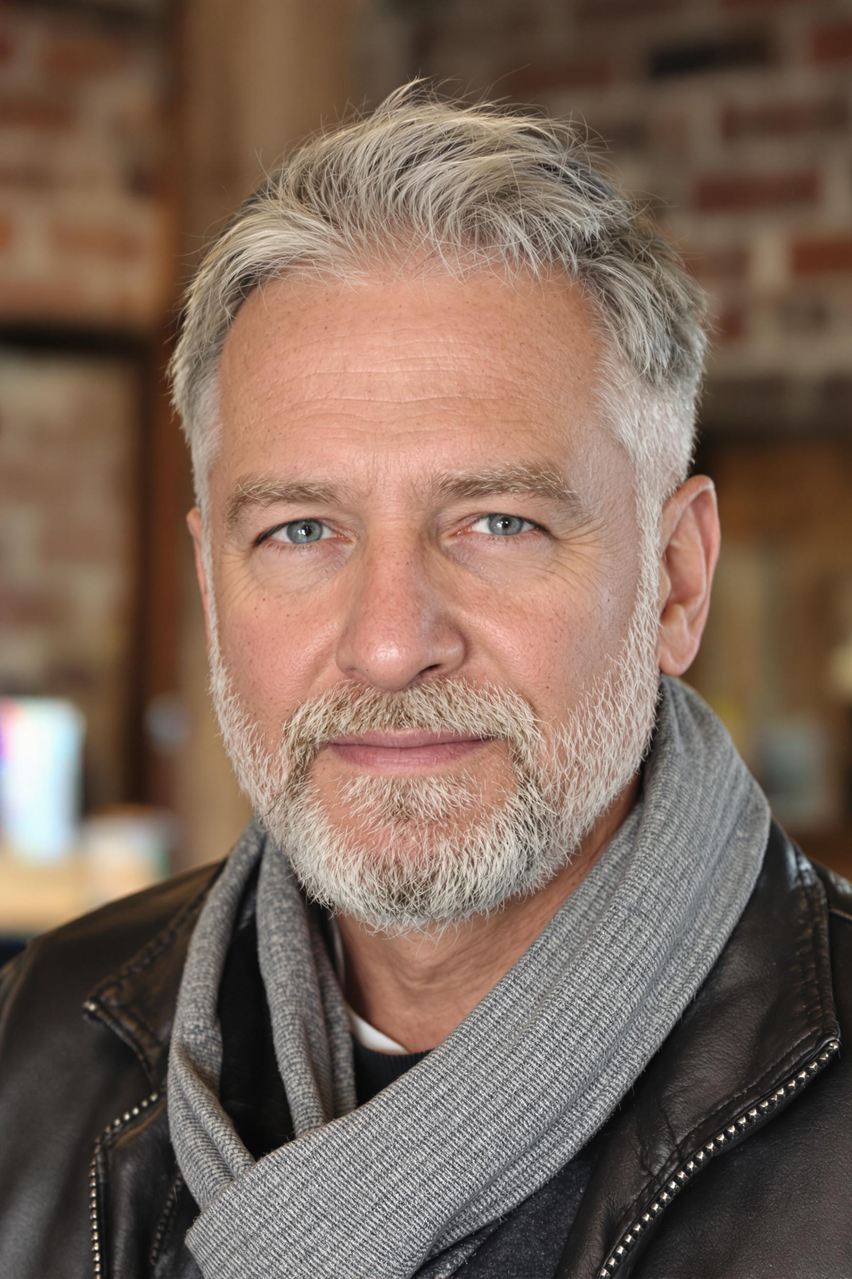 Timeless Gray Hair Style