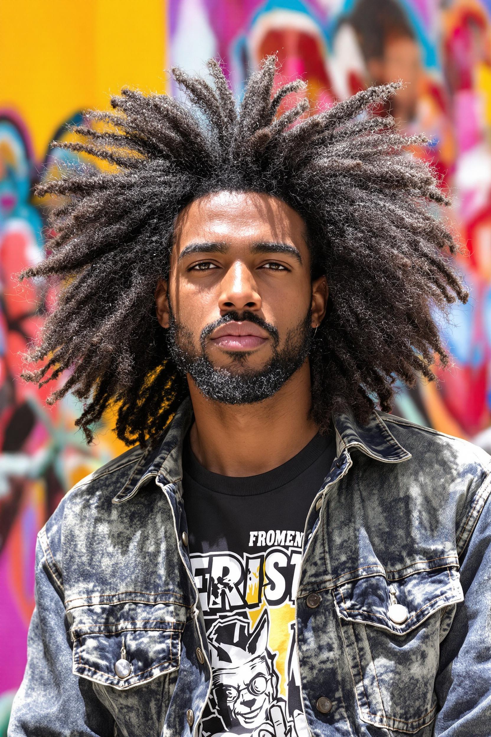 Bold and Beautiful Afro