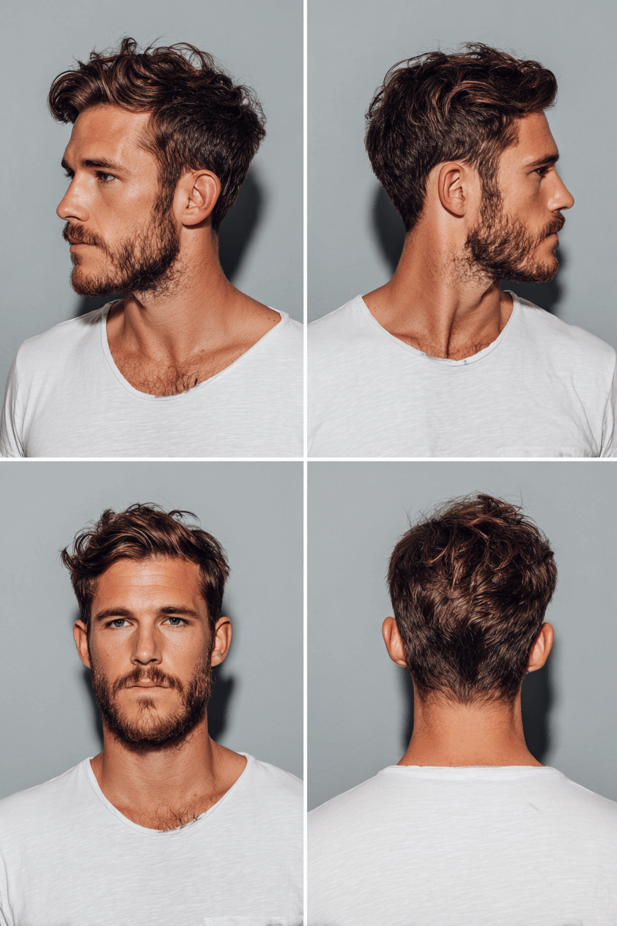 Easy Ceasar haircut for the summer!