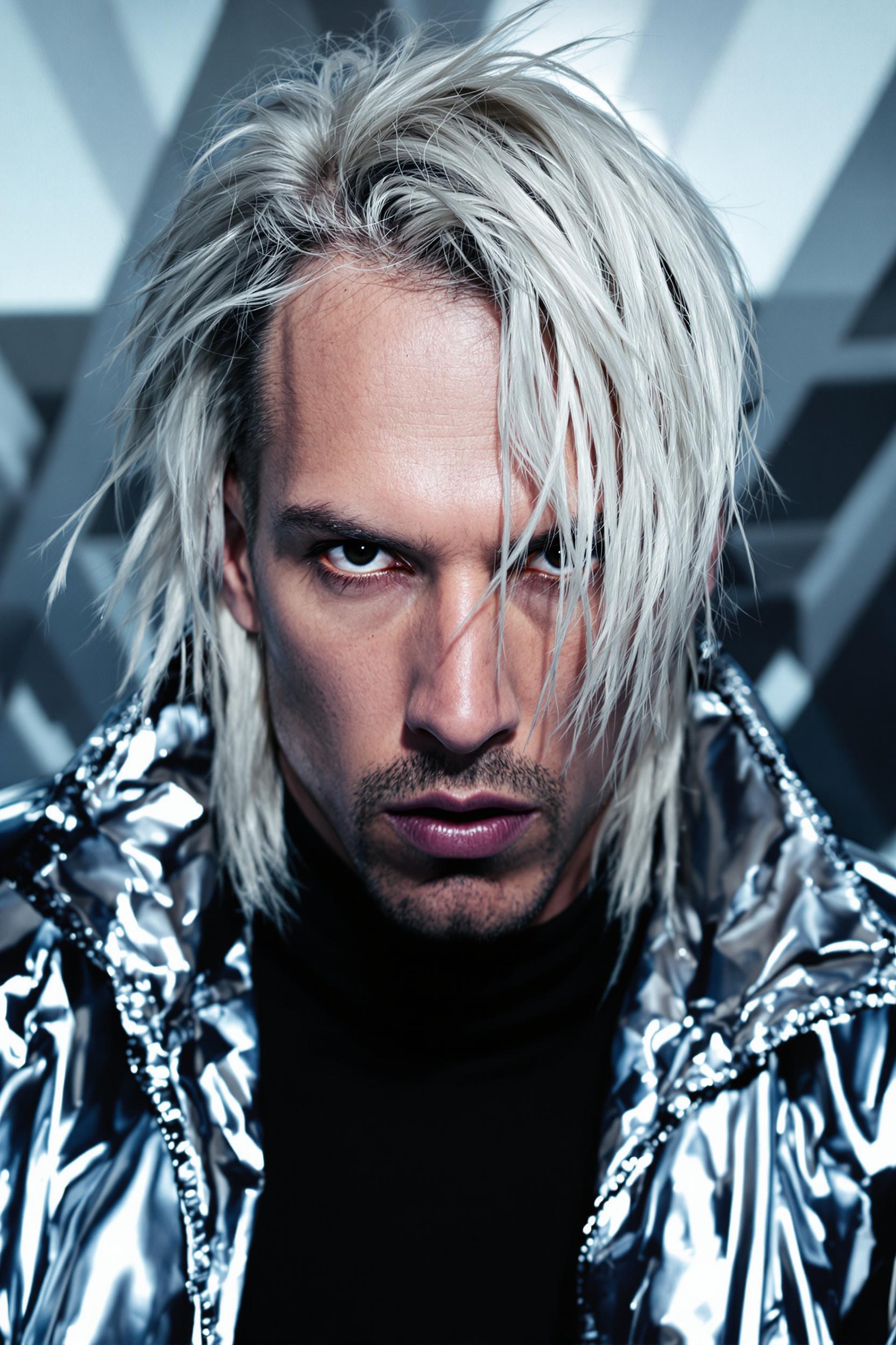 Platinum Blonde Bold Look