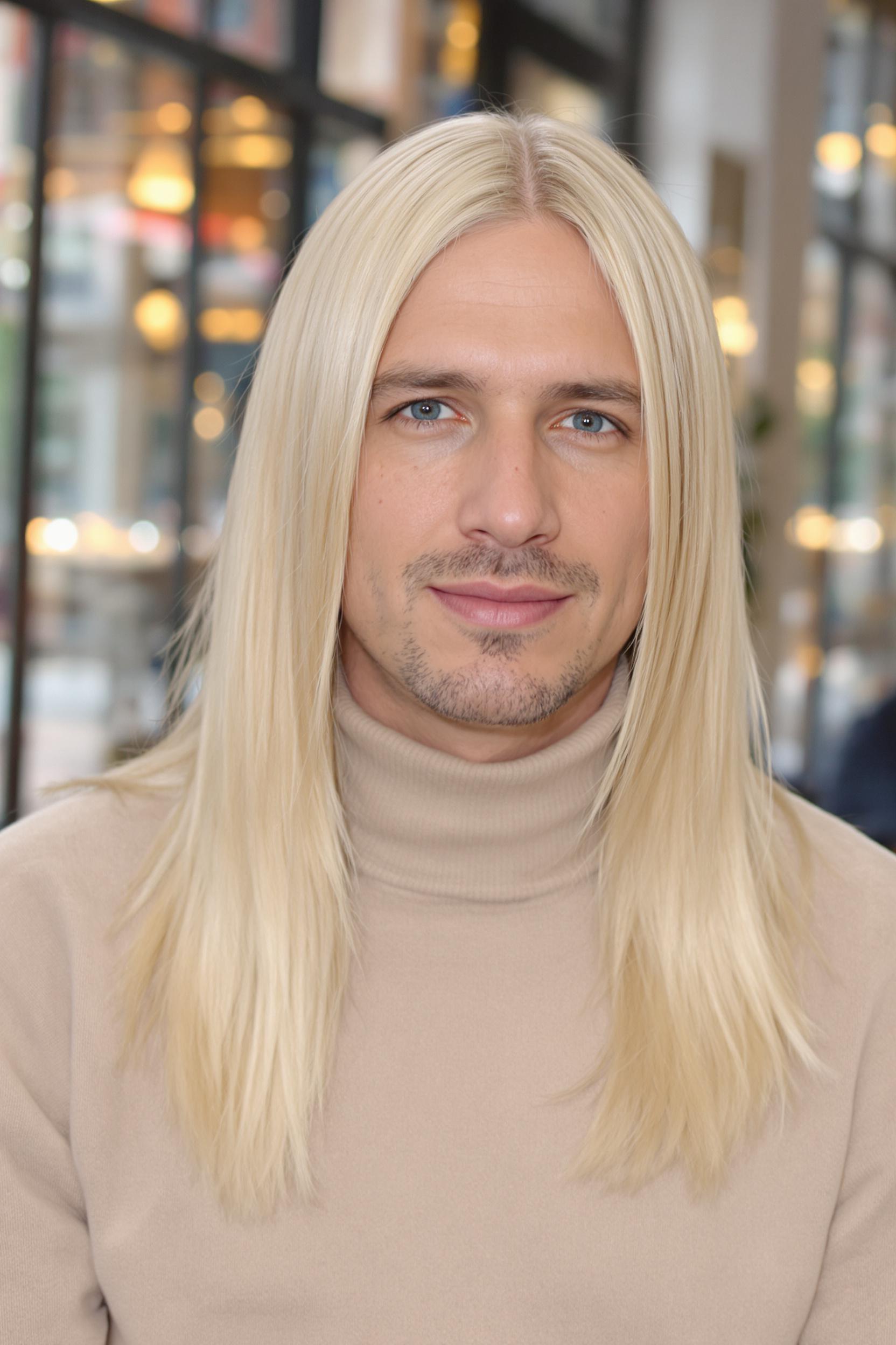Platinum Blonde Elegance