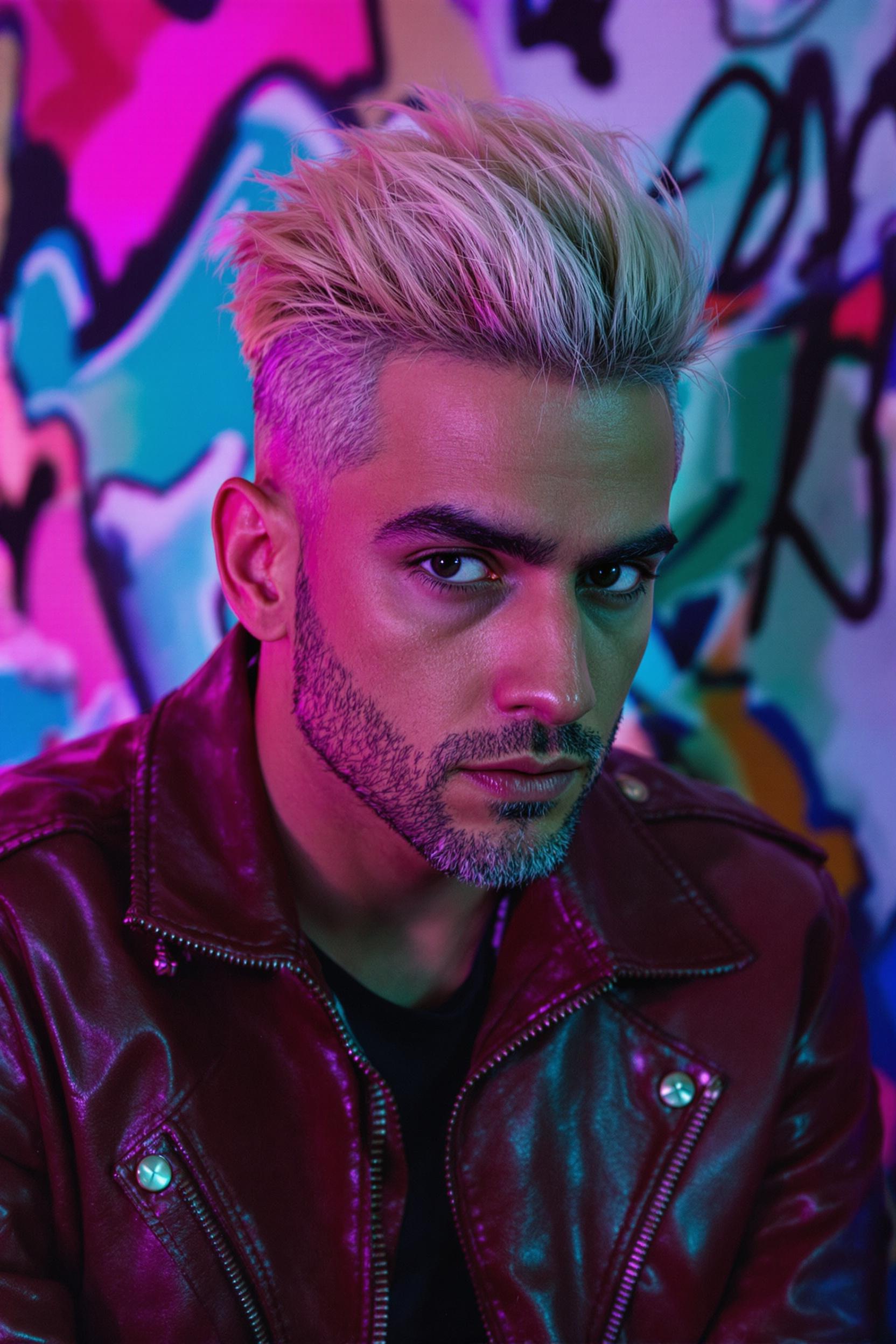 Platinum Blonde Sharp Style