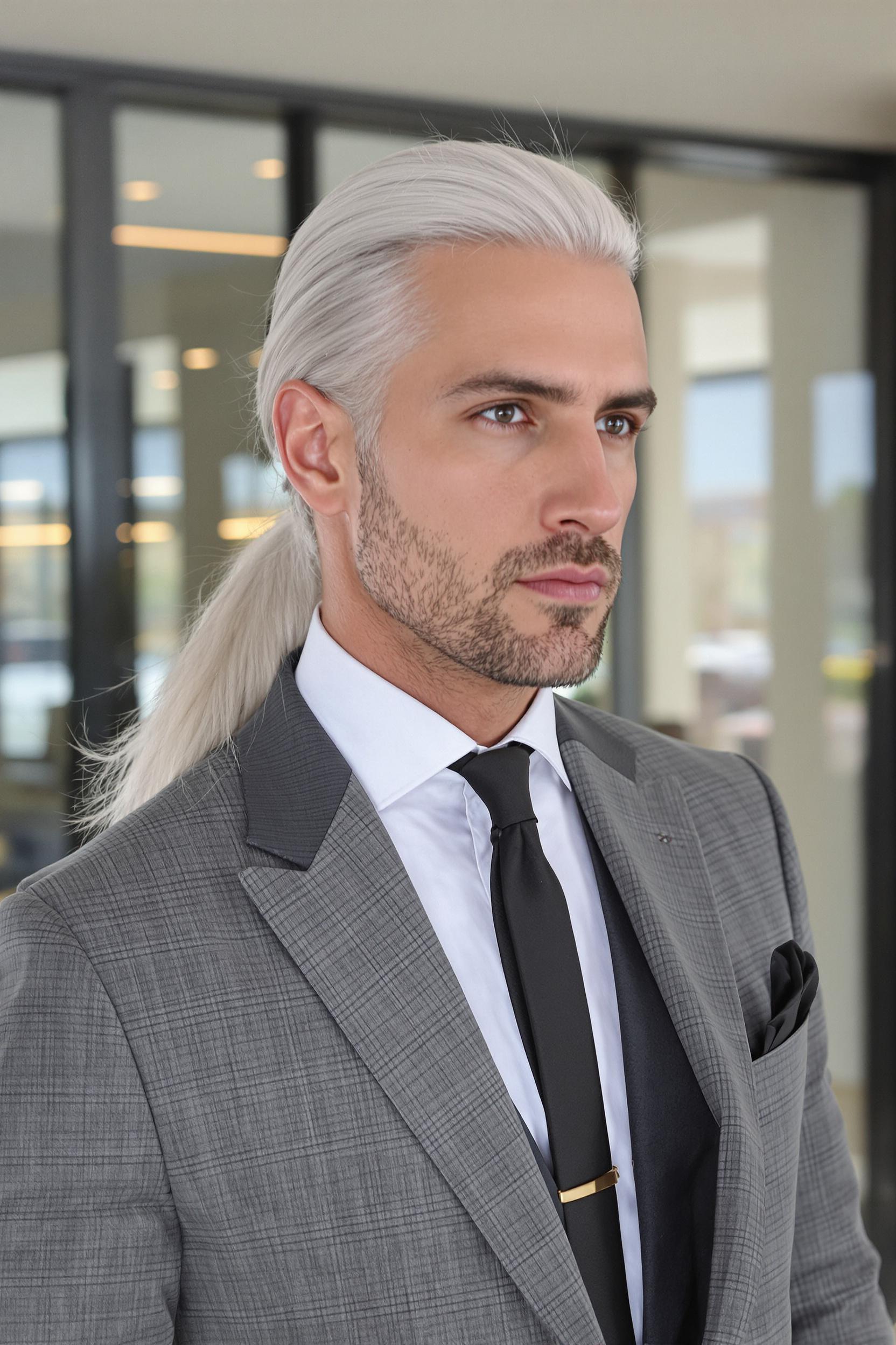 Platinum Ponytail Power