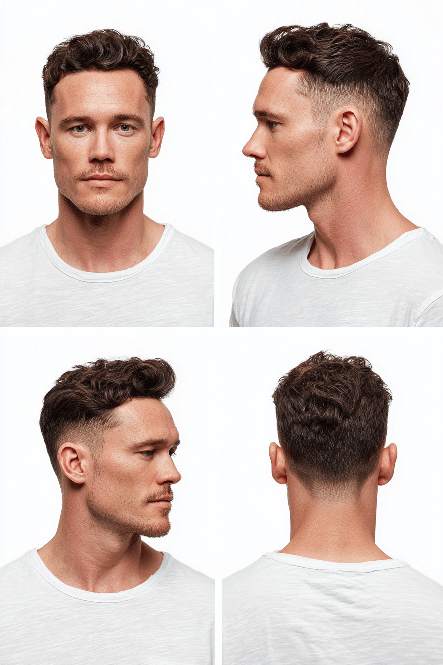 sharp undercut modern style
