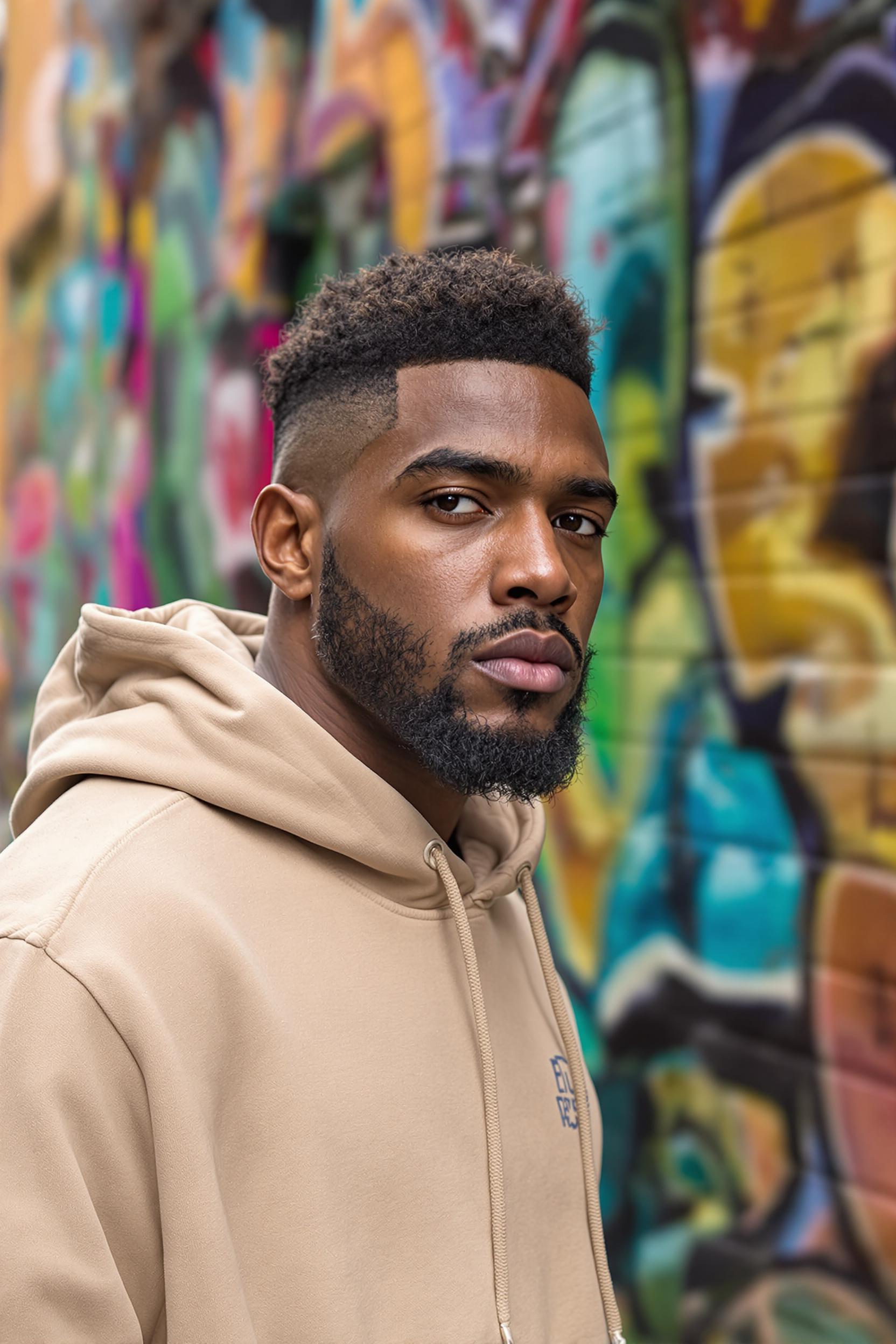 Fresh Textured Fade Style