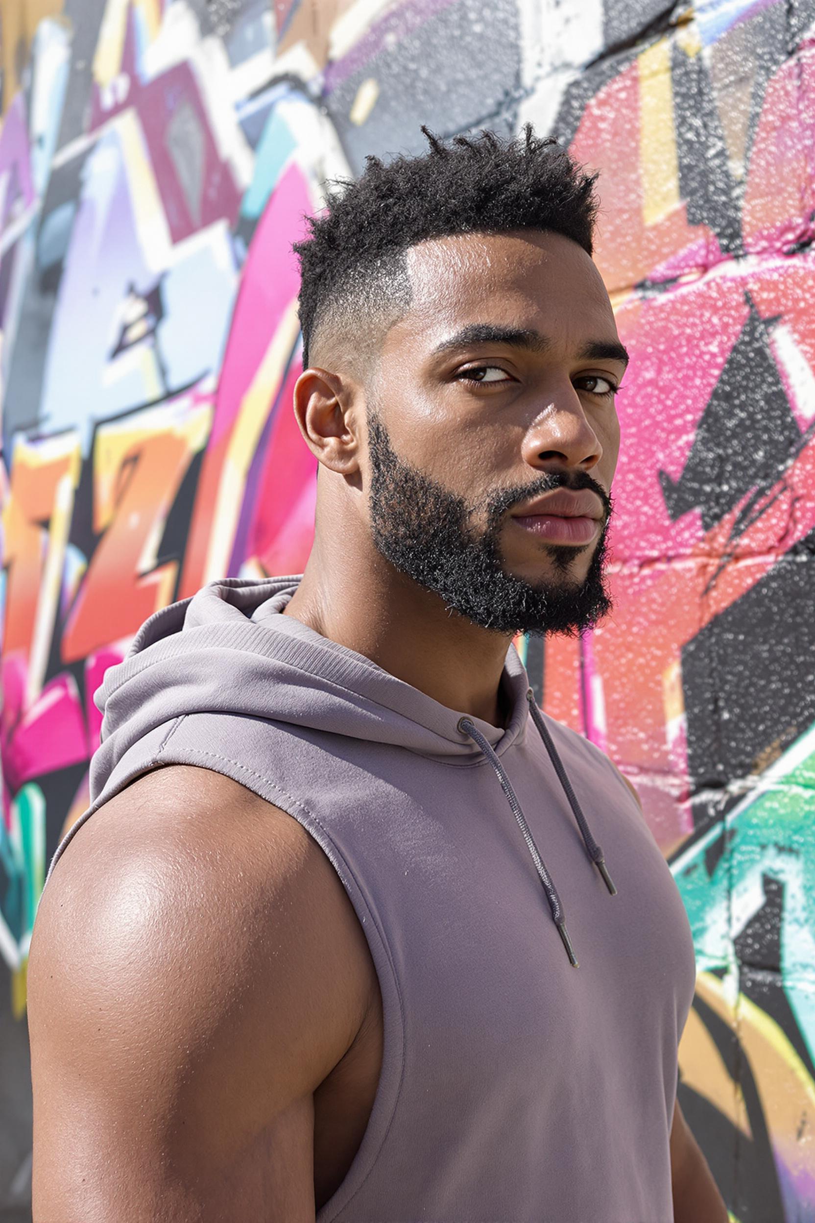 Fresh Textured Fade Style