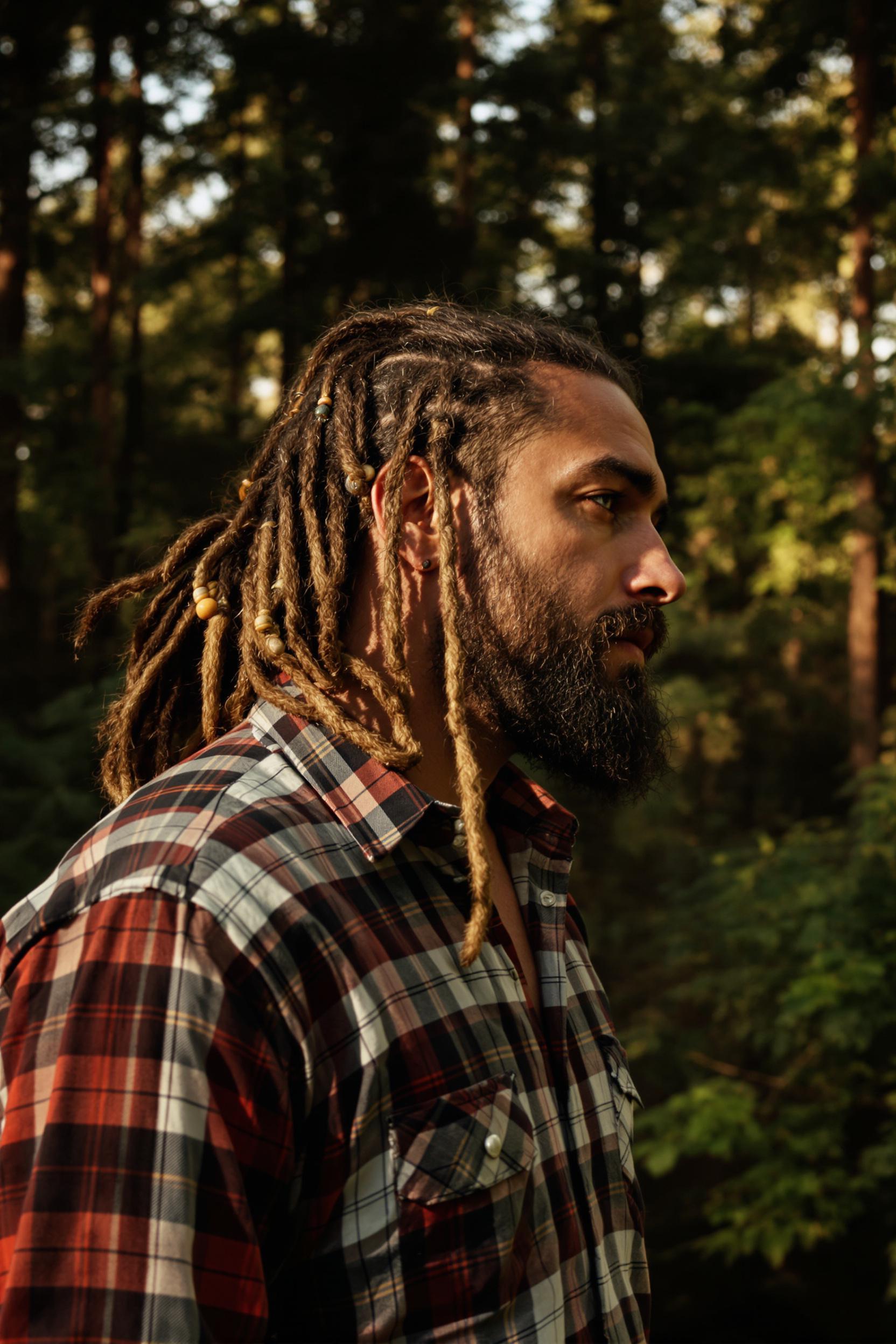 Rugged Long Dreadlock Vibes