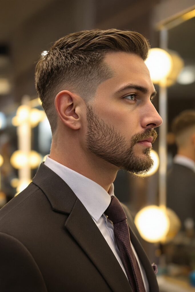 sharp undercut polished look