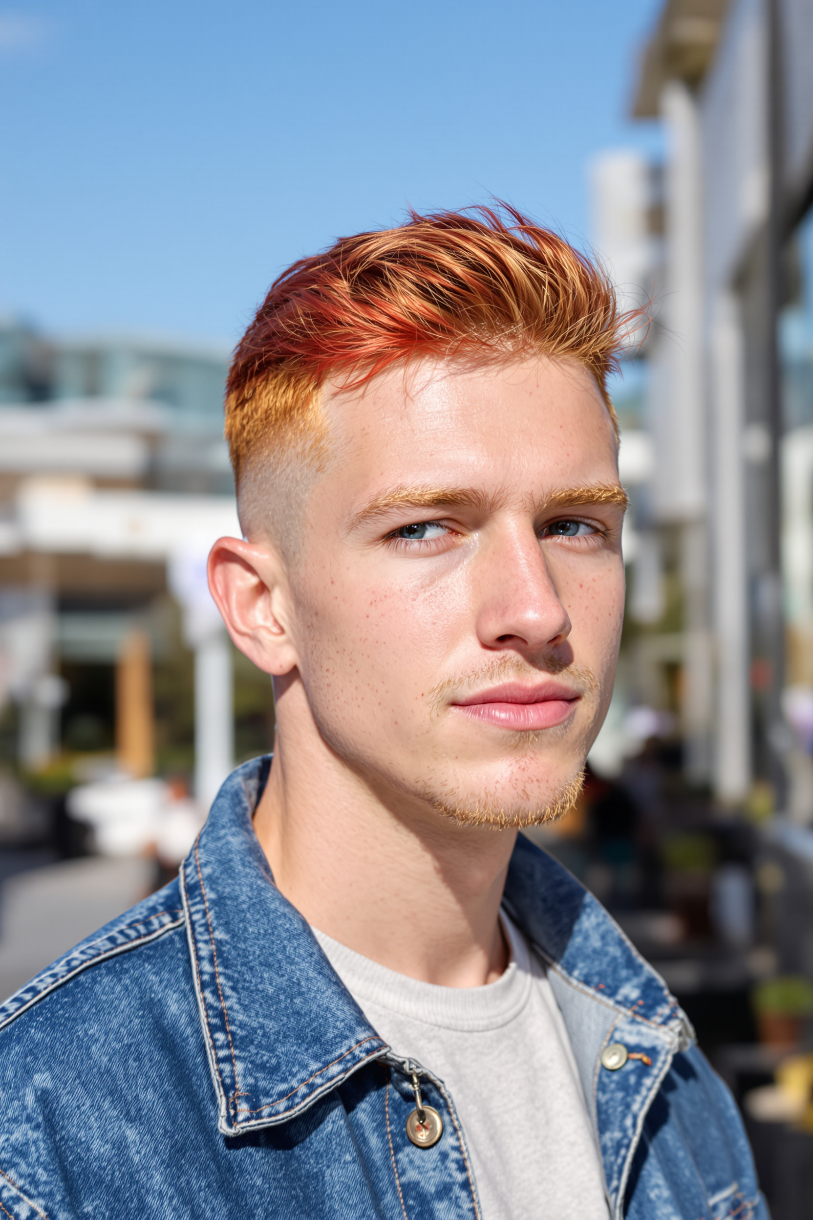 Fiery Bold Hair Vibes