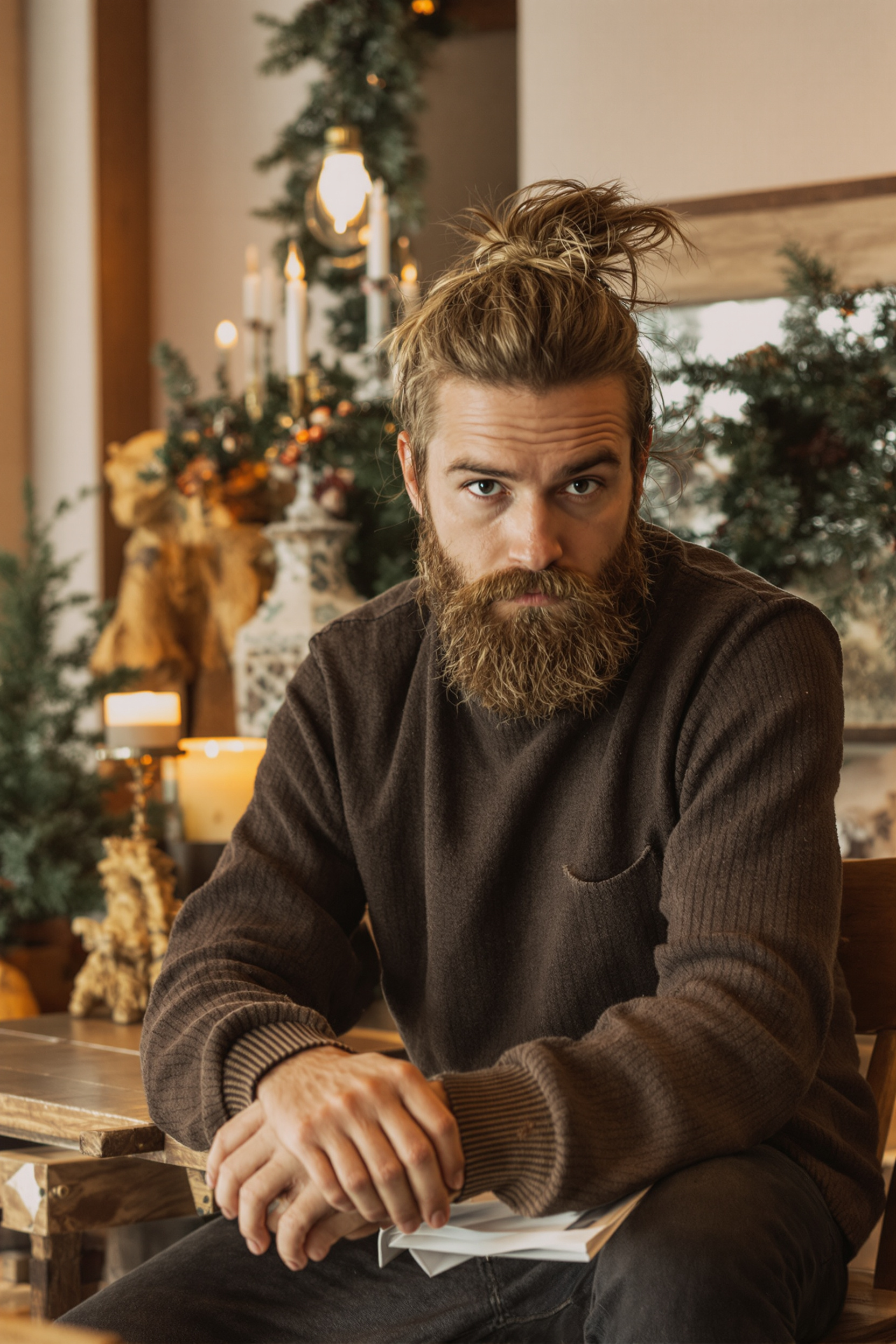 Cool Man Bun