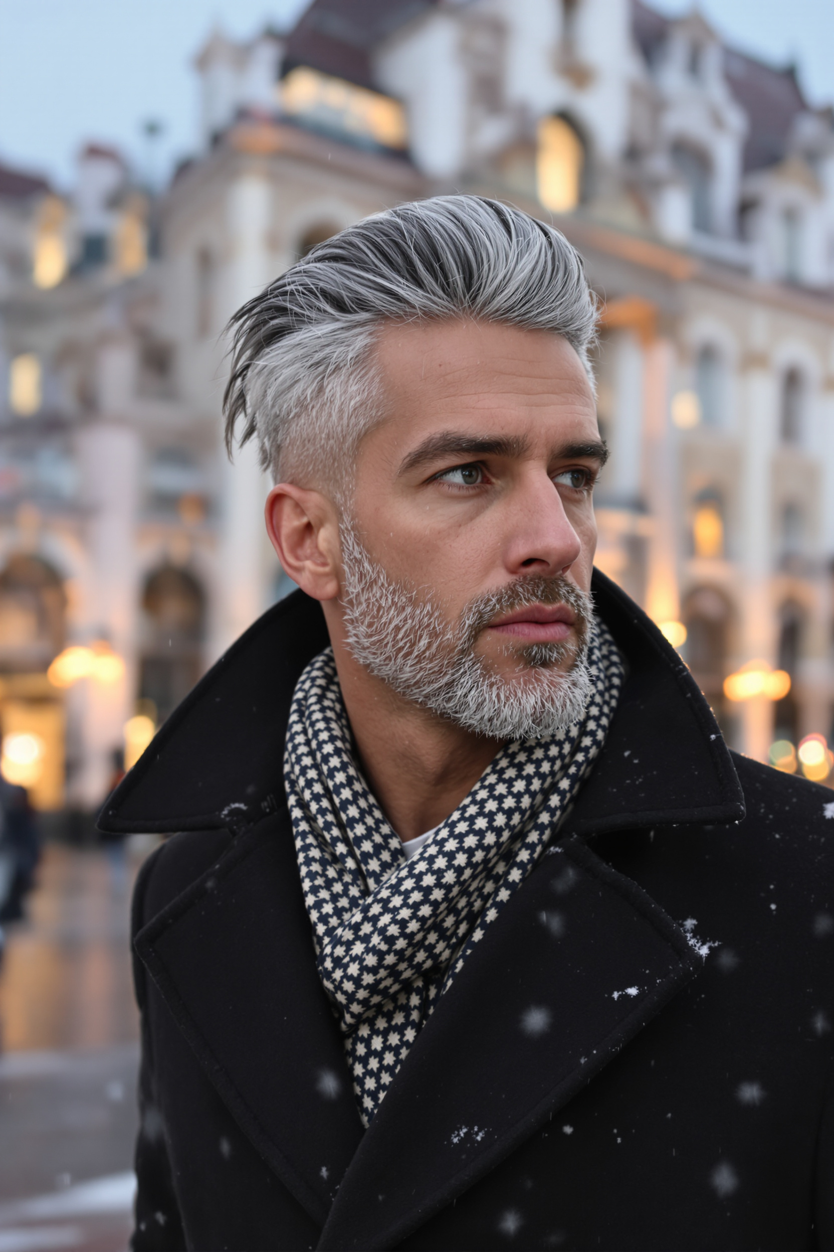 Sleek Silver Style