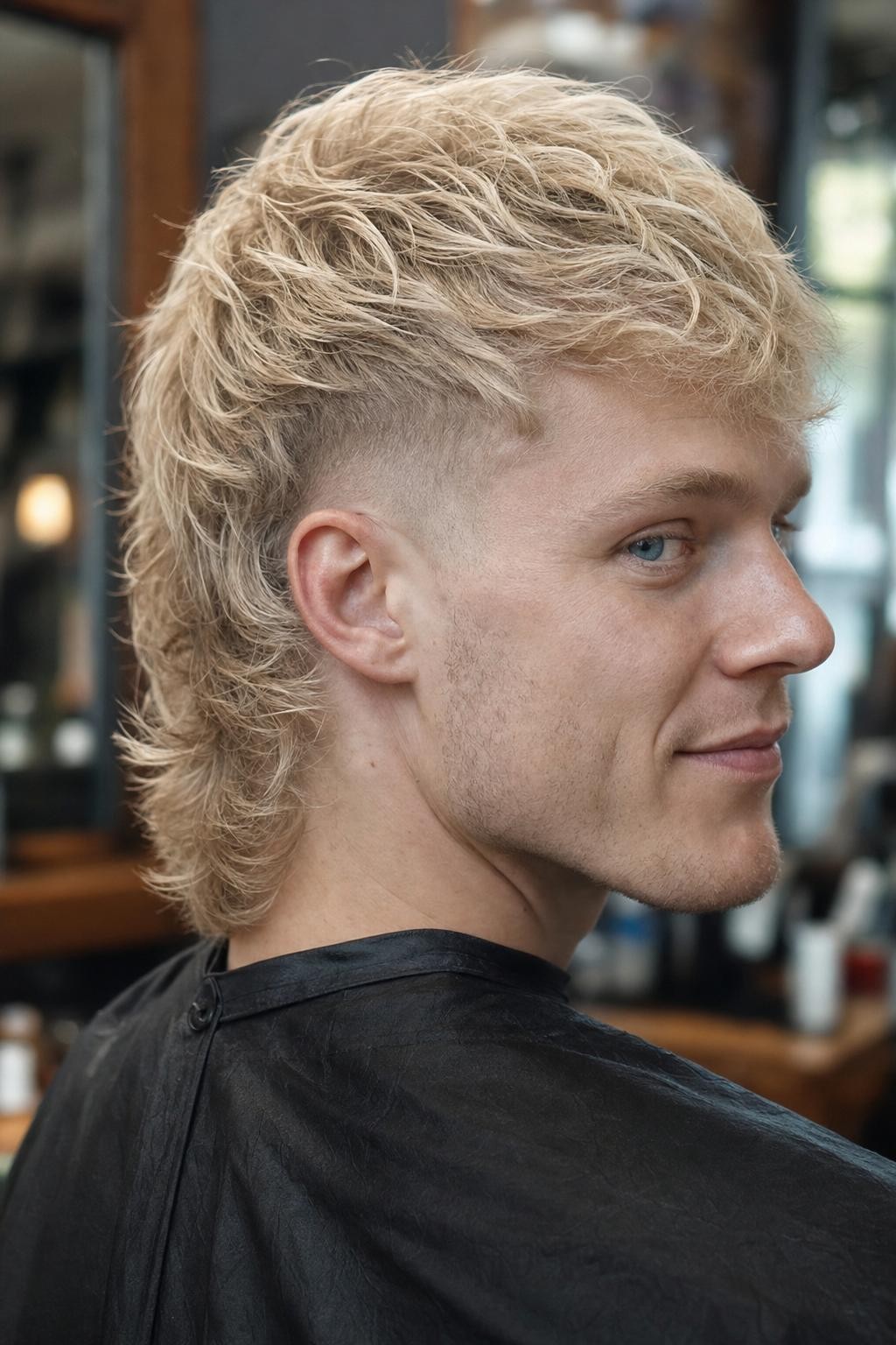 Classic Hockey Mullet Hairstyle
