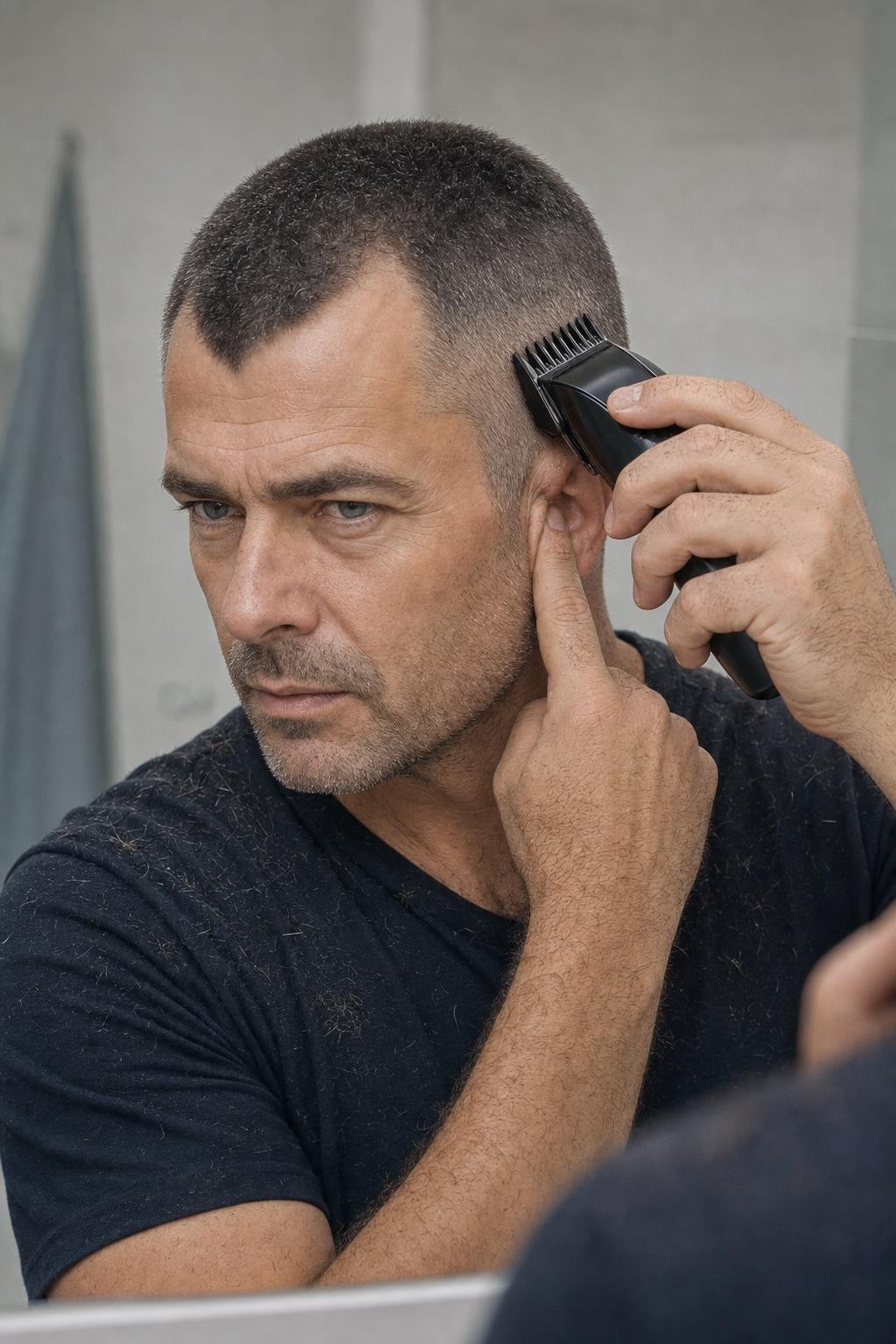 DIY Buzz Cut At Home