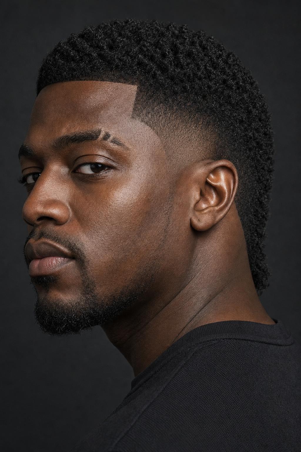 Fresh Fade Hockey Hair Style